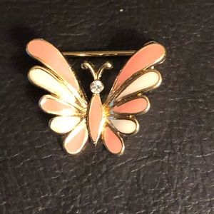 D’Orlan vintage pin brooch butterfly